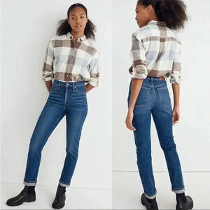 Madewell The High-Rise Slim Boyjean Sz 23